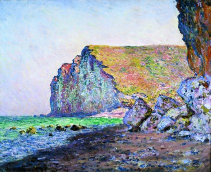 Cliffs at Les Petites-Dalles (1884), Claude Monet