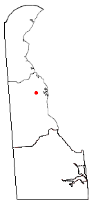 Location of Leipsic, Delaware