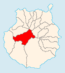 Tejeda – Mappa