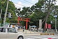 豊中稲荷神社の表参道の鳥居