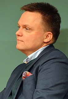 Portrait picture of Szymon Hołownia in 2019