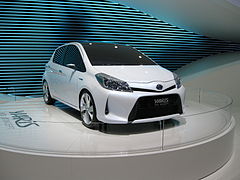 Toyota Yaris HSD Concept au salon de Genève en 2011