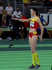 Ruth Beitia erreichte den geteilten vierten Platz