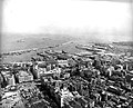 Aerial view of Beirut, 1970