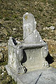 Marble prohedrion seat in the theater