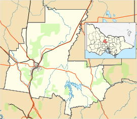 Heathcote is located in City of Bendigo