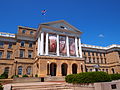 Bascom Hall on Bascom Hill, on the University of Wisconsin–Madison campus