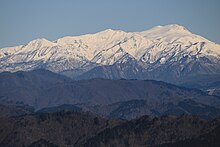 別山と白山（両白山地）