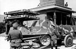 Armoured SOMUA MCL Kégresse track modified by Alfred Becker for use by the Wehrmacht