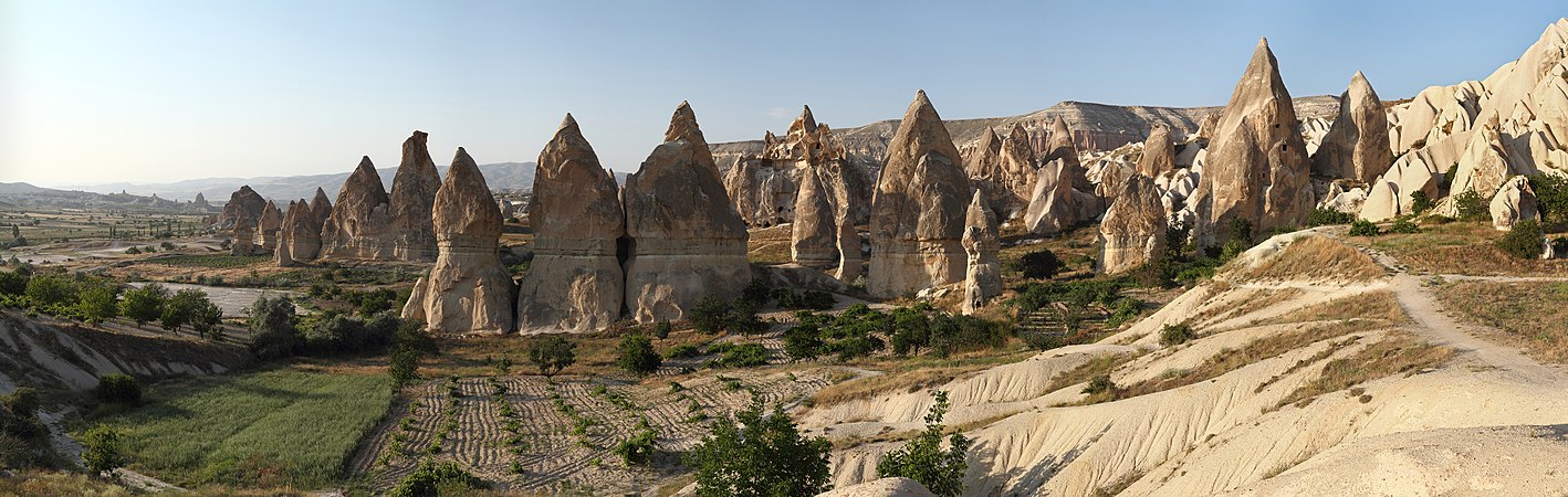 Fairy Chimneys at Geography of Turkey, by Blieusong (edited by Der Wolf im Wald)