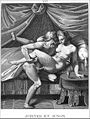 Image 15Erotic engraving supposedly after Agostino Carracci (1557–1602)