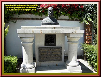 Monument to Bp. Paul of Nazianzus in Naucalpan, Mexico.