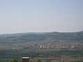 Veduta di Cellore dalle colline della dorsale est della Val Tramigna