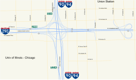 Image illustrative de l’article Jane Byrne Interchange