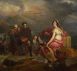 François Gérard Corinne au cap Misène, 1819 musée des beaux-arts de Lyon