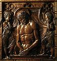 Donatello, Cristo muerto, antes de 1453.