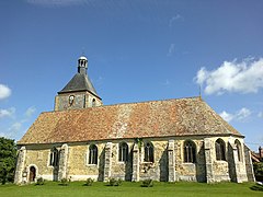 Église Saint-Rémi, mur sud.