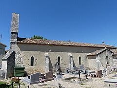 L'église de Falgueyrat.