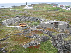 View of the area surrounding the church