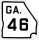 State Route 46 marker