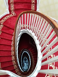 Georgian helical stairs in Dublin, Ireland