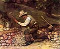 Courbet, The Stone Breaker. (1849) France