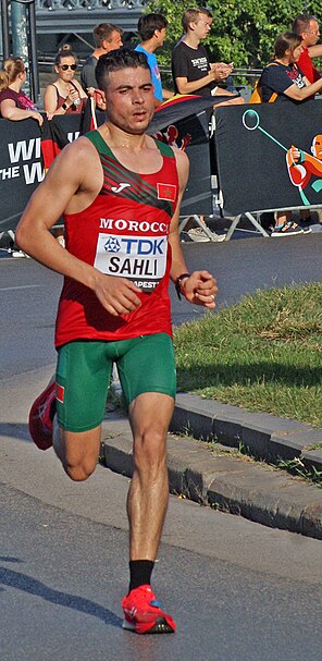 Hamza Sahli bei den Weltmeisterschaften 2023 in Budapest