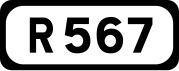 R567 road shield}}