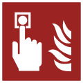 F005 – Fire alarm call point