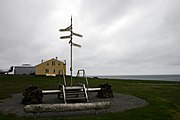 Older Monument to Arctic Circle on Grímsey