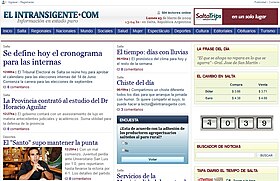 Image illustrative de l’article El Intransigente