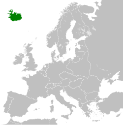 The Kingdom of Iceland in 1933