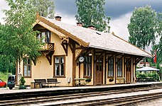 Krøderens station.