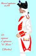 régiment de La Reine de 1779 à 1791