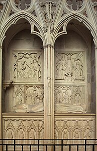 Tomb of Bishop Bernard Brun (died 1350)