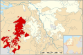 Carte de la principauté de Liège.