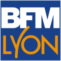 Logo de BFM Lyon du 3 septembre 2022 au 25 mars 2024.