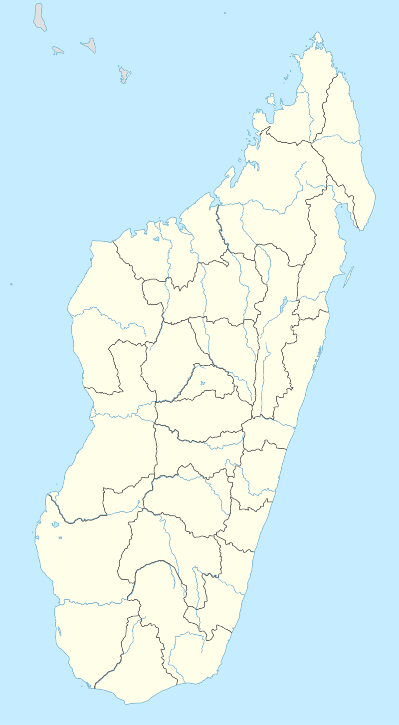 Carte de Madagascar