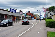 A rua principal de Markaryd