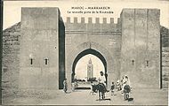 Bab Jdid in a 1919 postcard