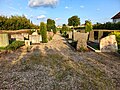 Blick nach Osten, auf dem Friedhof