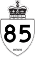Highway 85 marker