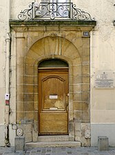 La maison de Descartes au no 14.