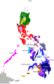 Image 6Dominant ethnic groups by province. (from Culture of the Philippines)