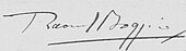 signature de Raoul Boggio