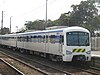 Frankston bound Siemens train at Mordialloc operated by Connex Melbourne