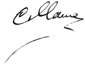 signature de Camille Claudel