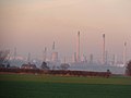 Image 33Essar Energy's Stanlow Refinery, the UK's second largest refinery after Fawley, looking north-east from Wervin (from North West England)