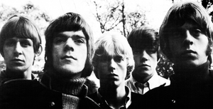 The Move in 1967: from left to right, Carl Wayne, Roy Wood, Ace Kefford, Bev Bevan and Trevor Burton