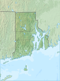 RI is located in Rhode Island